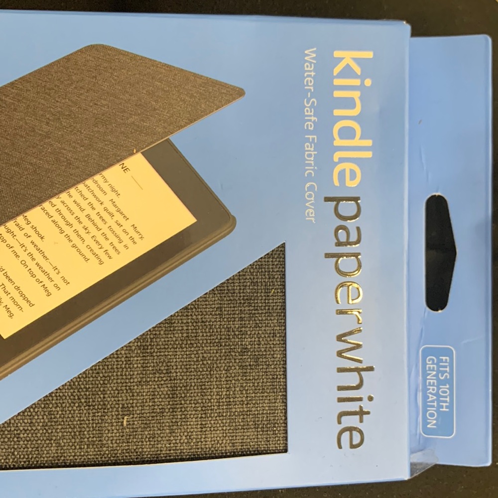 Kindle paperwhite water-safe fabric cover